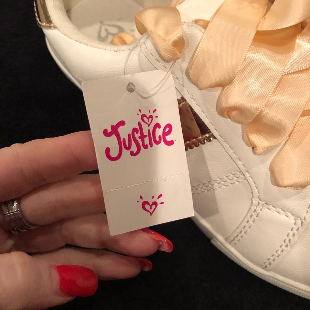 Justice sneakers